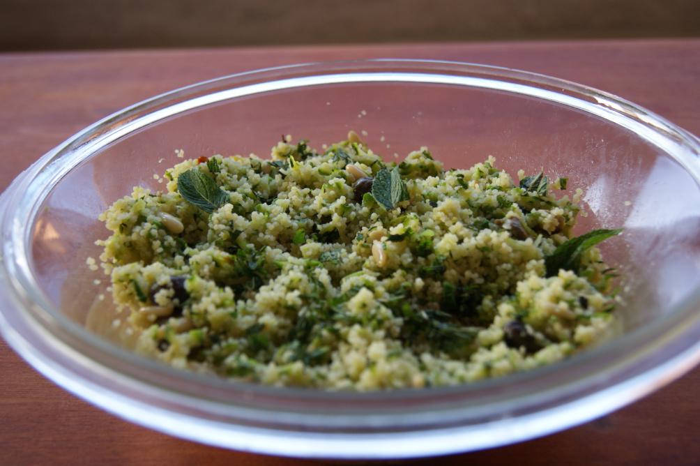 Cous Cous con zucchine e menta